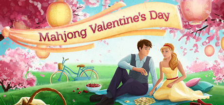 Mahjong Valentine's Day banner image