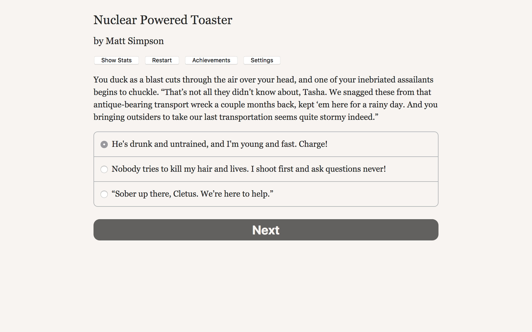 Nuclear Powered Toaster Demo #2