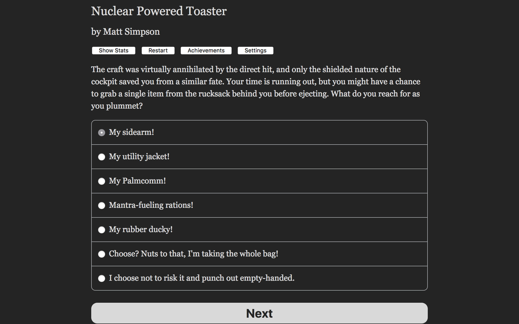 Nuclear Powered Toaster Demo #0