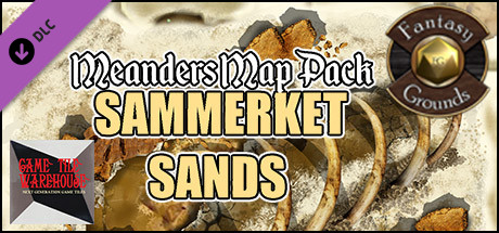 Fantasy Grounds - Meanders Map Pack: Sammerket Sands (Map Pack) banner image