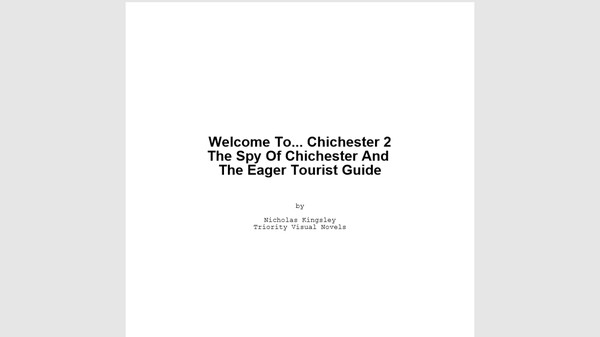 скриншот Welcome To... Chichester 2 Script 0