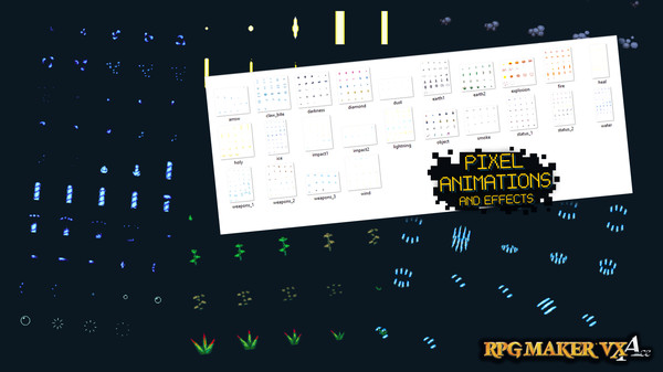 RPG Maker VX Ace - Pixel Animations for steam RPG Maker VX Ace - Pixel Animations for steam