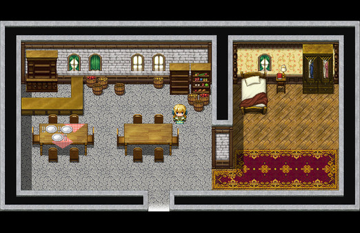 скриншот RPG Maker MV - Town of Seasons - Interiors 1