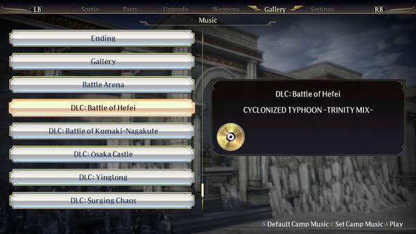 WARRIORS OROCHI 4 - BGM Pack 2 for steam WARRIORS OROCHI 4 - BGM Pack 2 for steam