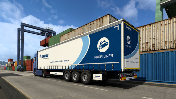 скриншот Euro Truck Simulator 2 - Krone Trailer Pack 5