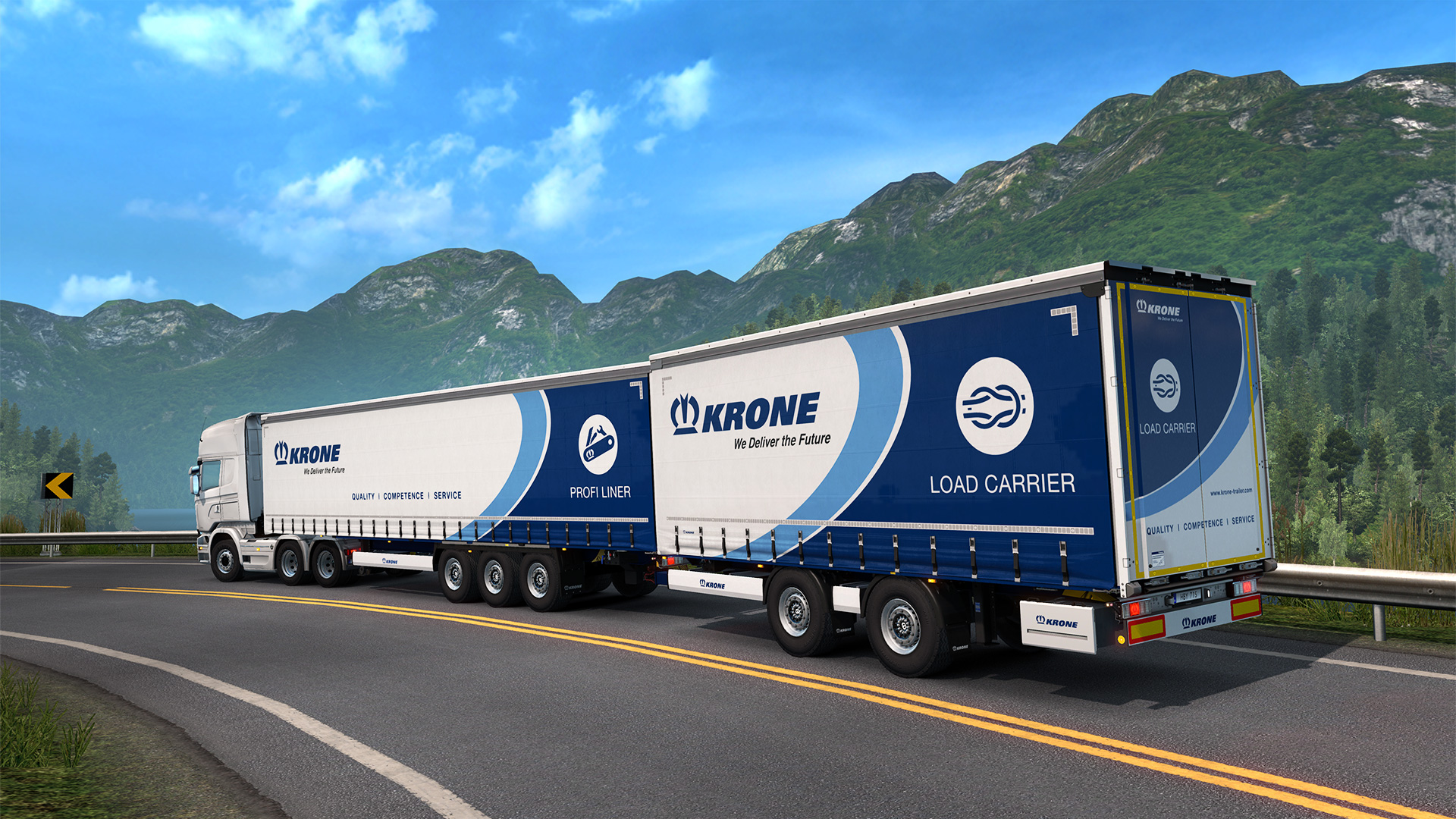 Euro Truck Simulator 2 - Krone Trailer Pack Resimleri 