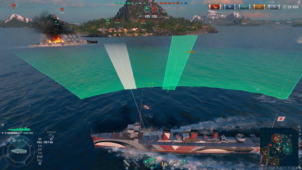 скриншот World of Warships - Tachibana Lima Steam Edition 4