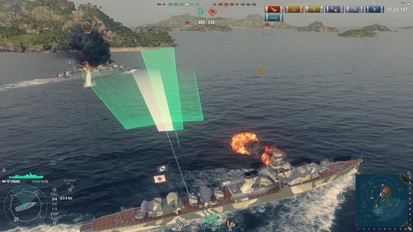 скриншот World of Warships - Yubari Steam Edition 4