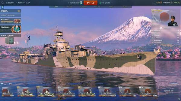 【图】World of Warships — Yubari Steam Edition(截图1)