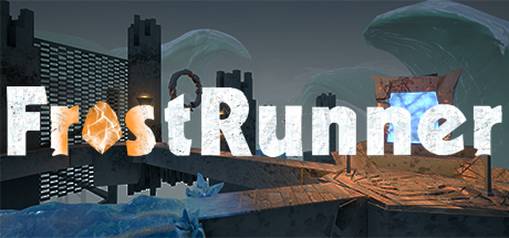 Steam header art for FrostRunner