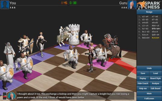 Spark Chess 🕹️ Play on CrazyGames