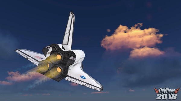 скриншот FlyWings 2018 - Space Shuttle Family 1