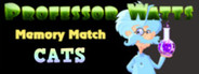 Professor Watts Memory Match: Cats