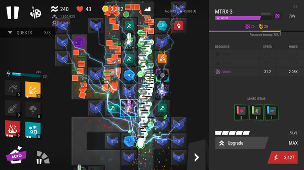 Infinitode 2 - Infinite Tower Defensefor windows and Linux 1