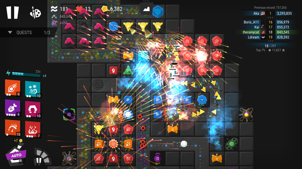 Infinitode 2 - Infinite Tower Defense game for Linux 1