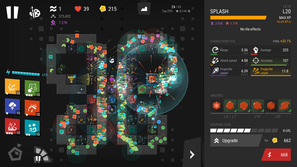 Infinitode 2 - Infinite Tower Defense game for windows Pc 1