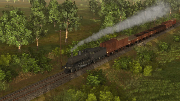 скриншот Trainz 2019 DLC - Victorian Railways D1 Class (Type 4 - Newport) Black 4