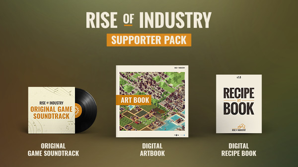 Rise of Industry - Supporter Pack for steam Rise of Industry - Supporter Pack for steam