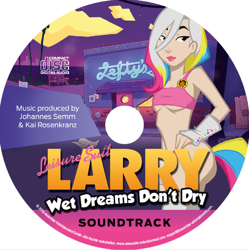 Leisure Suit Larry - Wet Dreams Don't Dry Artbook & Soundtrack Featured Screenshot #1