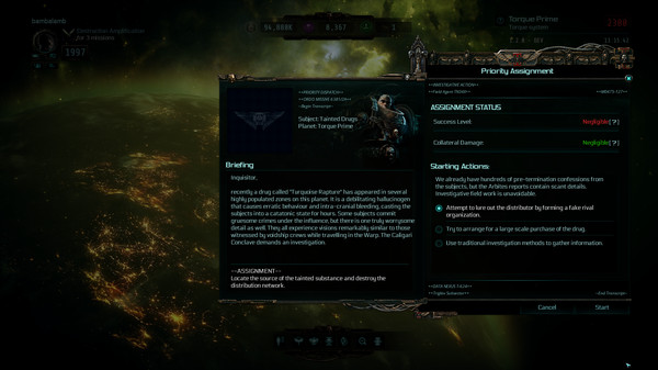 скриншот Warhammer 40,000: Inquisitor - Martyr - Poisoned Souls 0