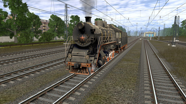 скриншот Trainz 2019 DLC - CO17-3173 ( Russian Loco and Tender ) 0