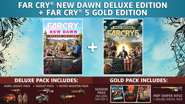 Compra Far Cry® 5 + Far Cry® New Dawn Deluxe Edition Bundle en la