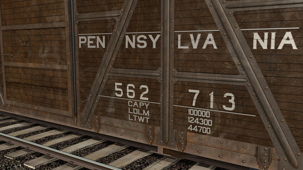скриншот Trainz 2019 DLC - PRR X23 Boxcar 3