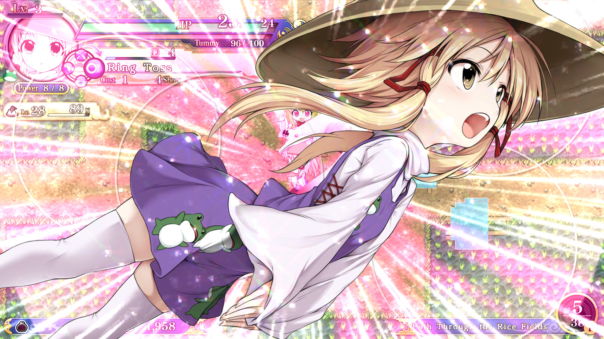 Skidka Na Player Character Suwako Moriya 玩家角色 洩矢诹访子 プレイヤーキャラ 洩矢諏訪子 Touhou Genso Wanderer Reloaded
