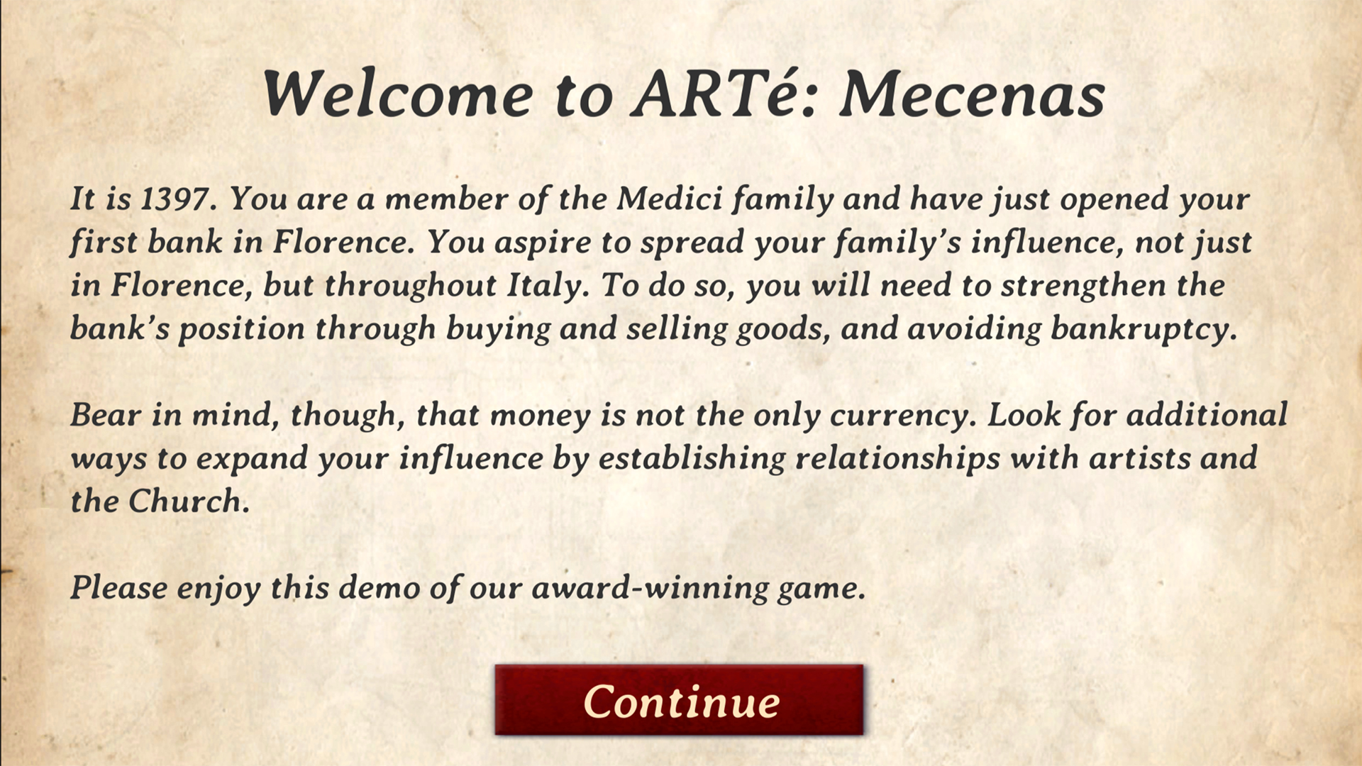 ARTè: Mecenas™ Demo #0