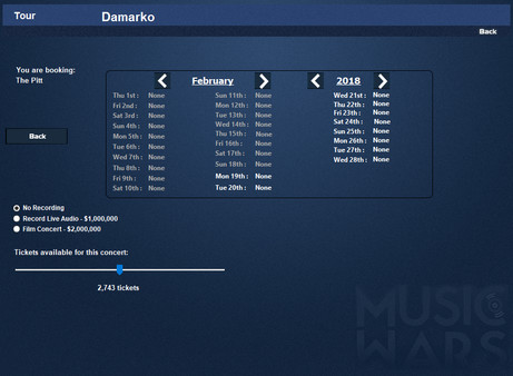 скриншот Music Wars Empire: FM 3