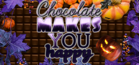 Chocolate makes you happy: Halloween Cover Image