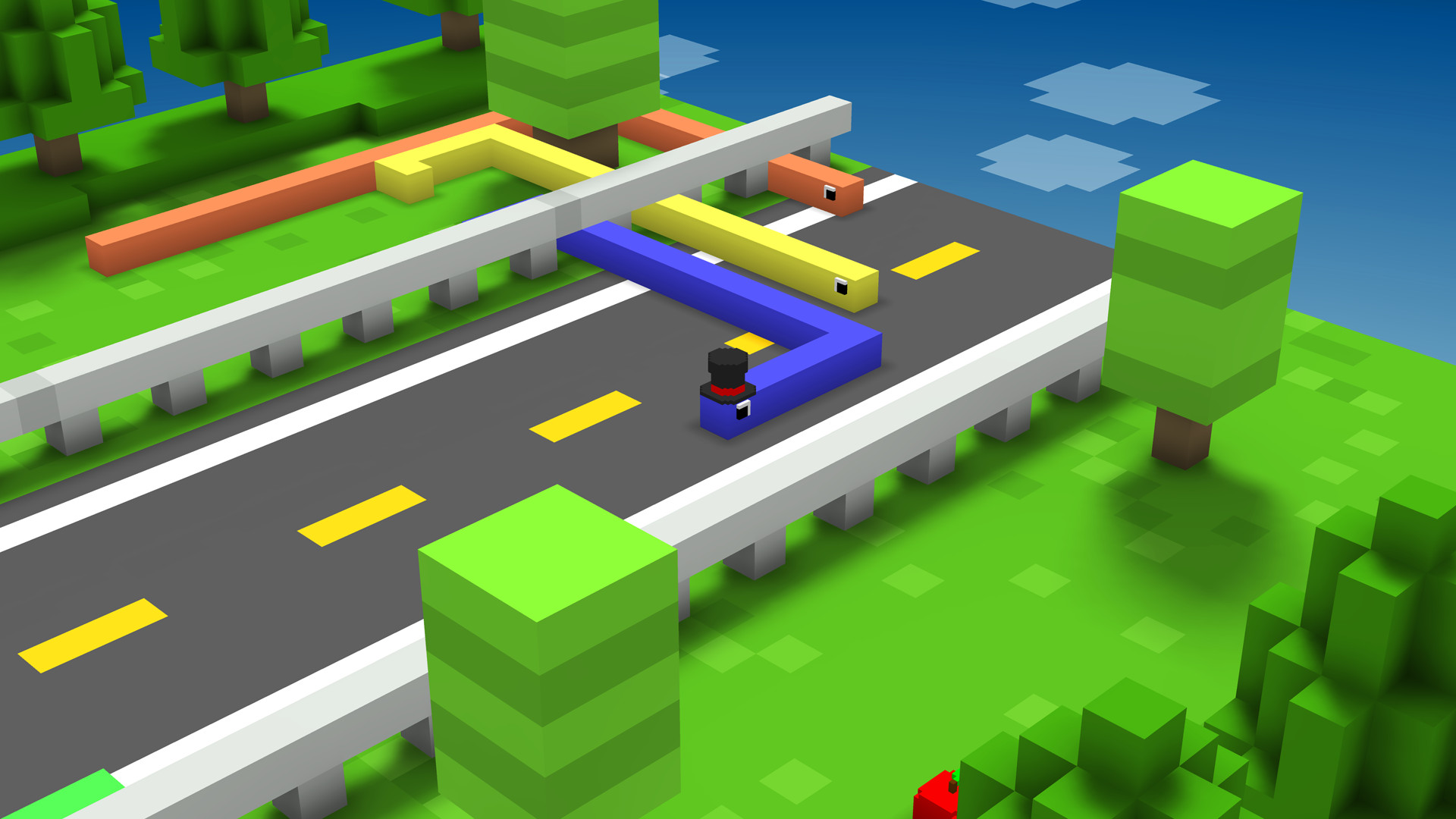 screenshot of Blocky Snake 1