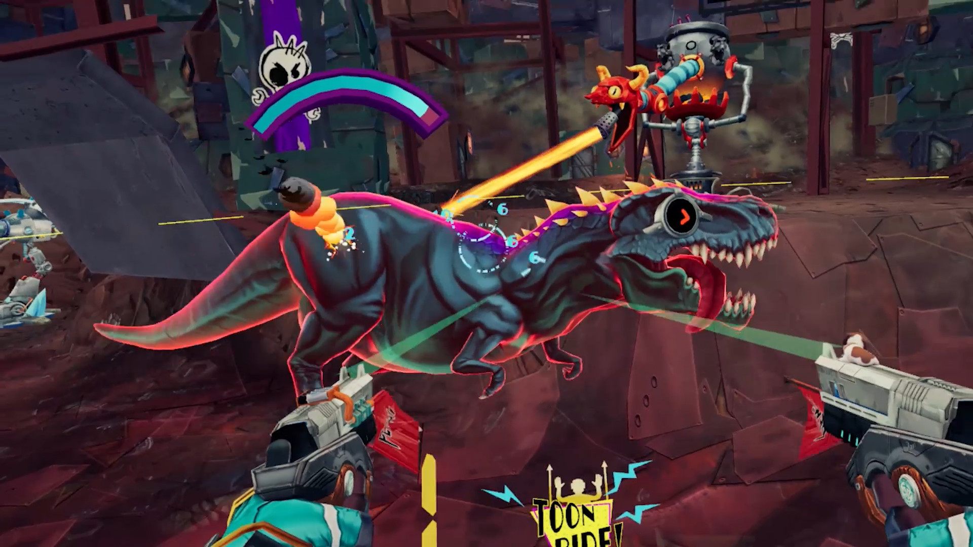 Captain ToonHead vs the Punks from Outer Space screenshot 1
