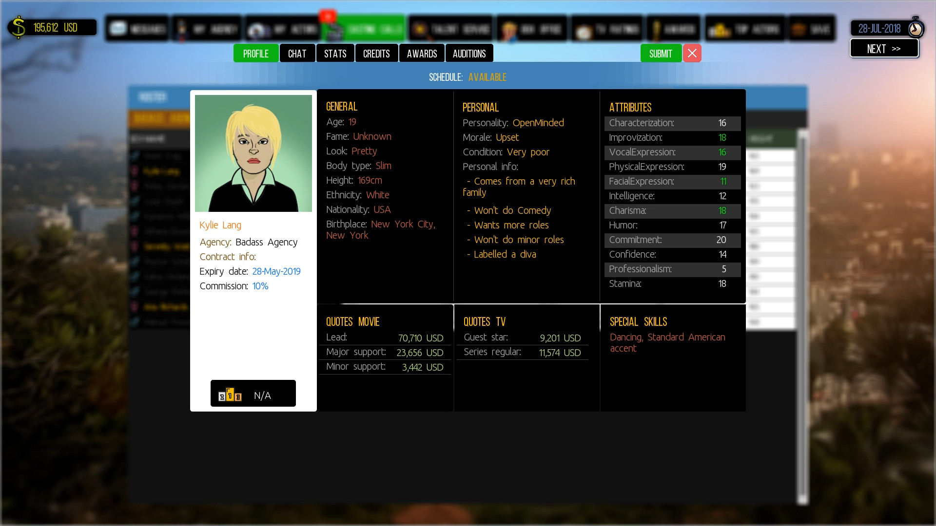 Cattle Call: Hollywood Talent Manager #12