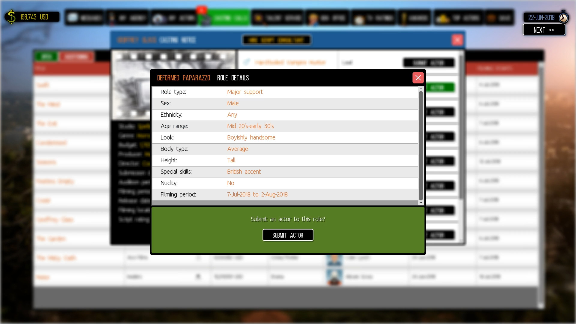 Cattle Call: Hollywood Talent Manager #20