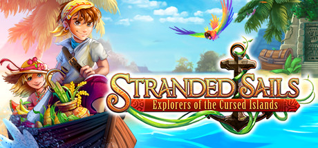 Steam header art for Stranded Sails - Explorers of the Cursed Islands