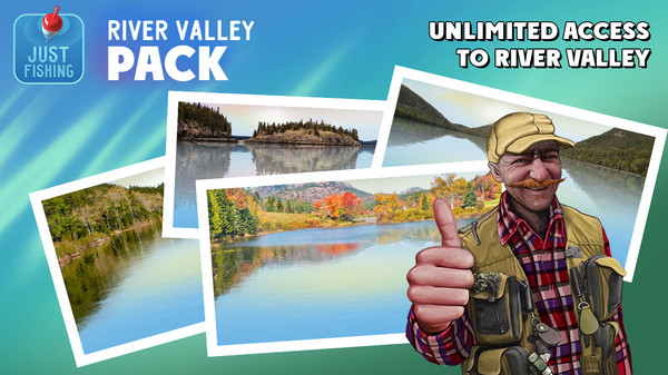 скриншот Just Fishing: River Valley 0