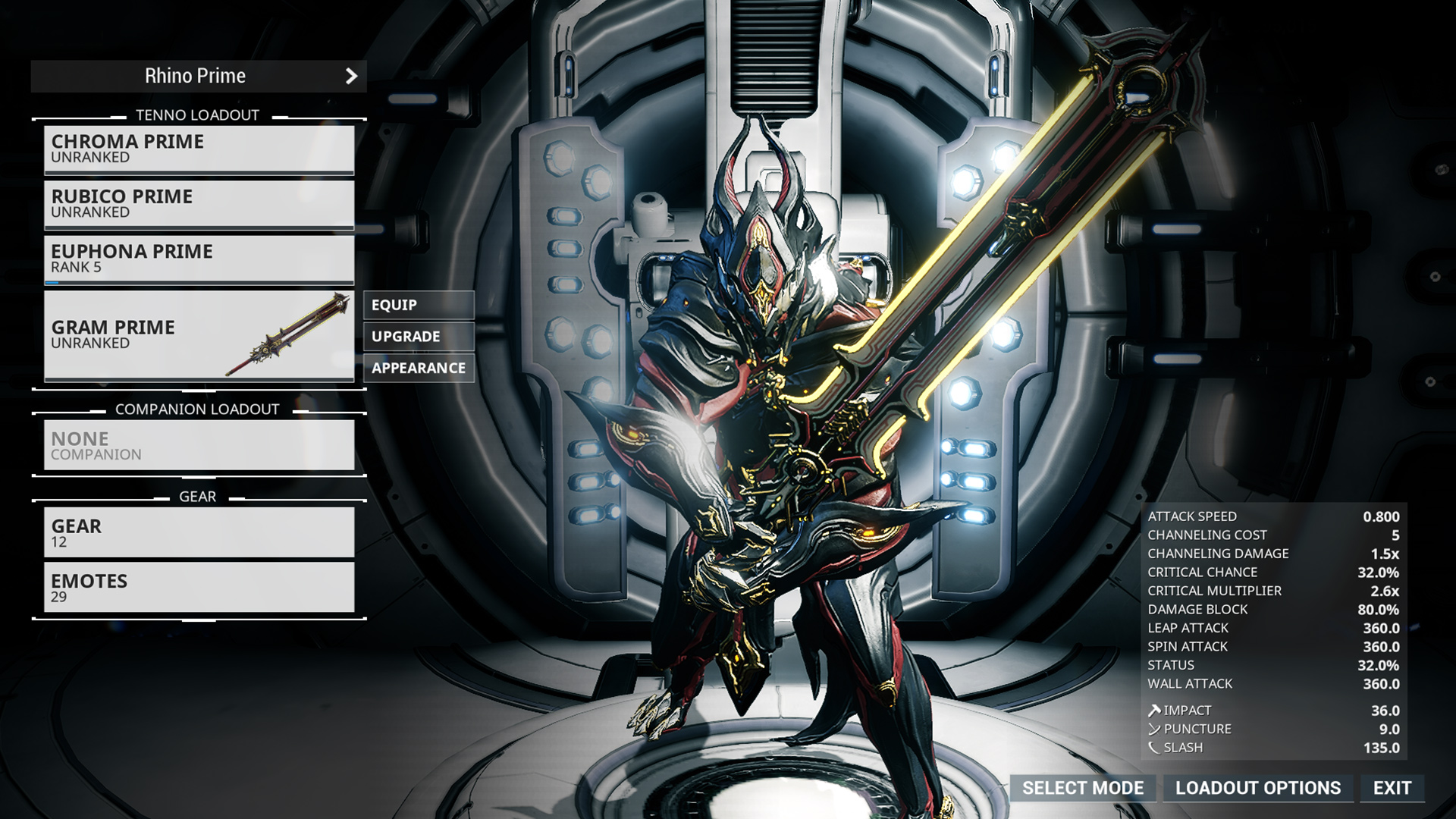 Warframe Chroma Prime Access: Elemental Ward Pack #7