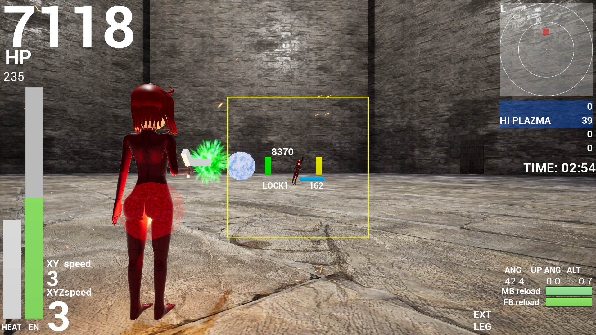 魔装術師アカネ / Magic MechSuit Akane Demo #2