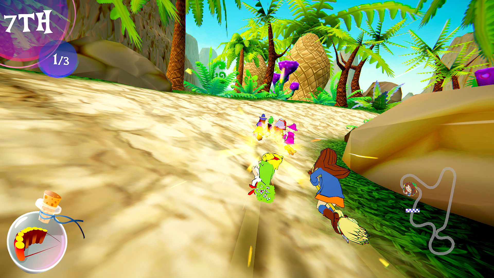 Bibi Blocksberg ™ - Big Broom Race 3 screenshot 1