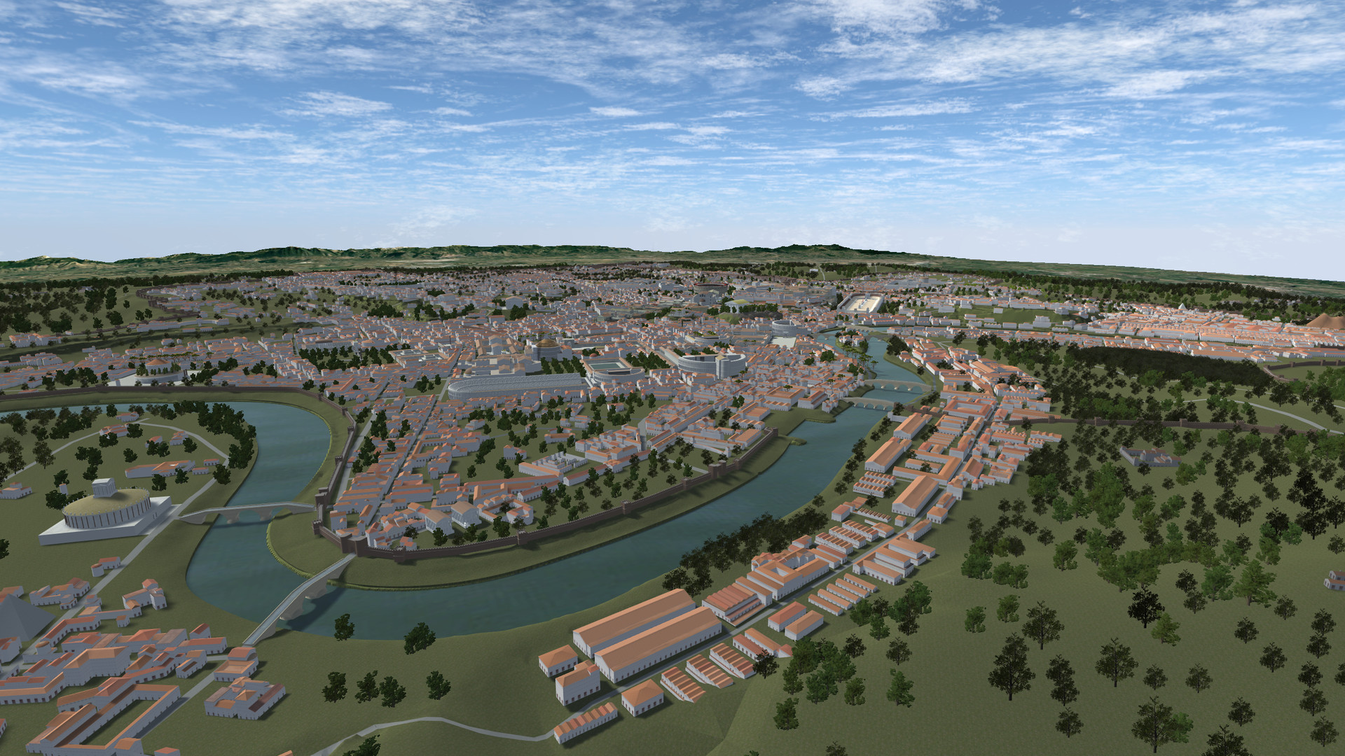 Rome Reborn: Flight over Ancient Rome #2