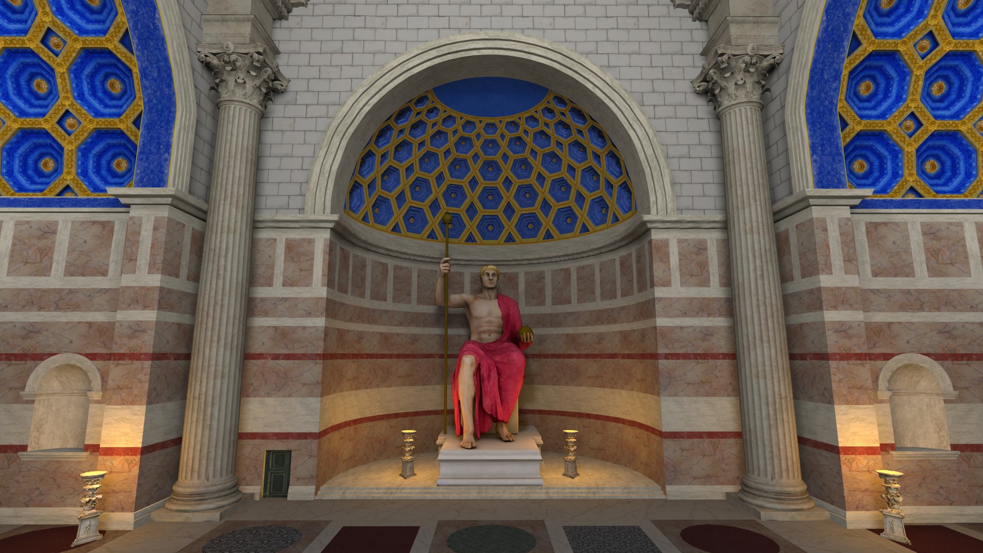 Rome Reborn: The Basilica of Maxentius #2