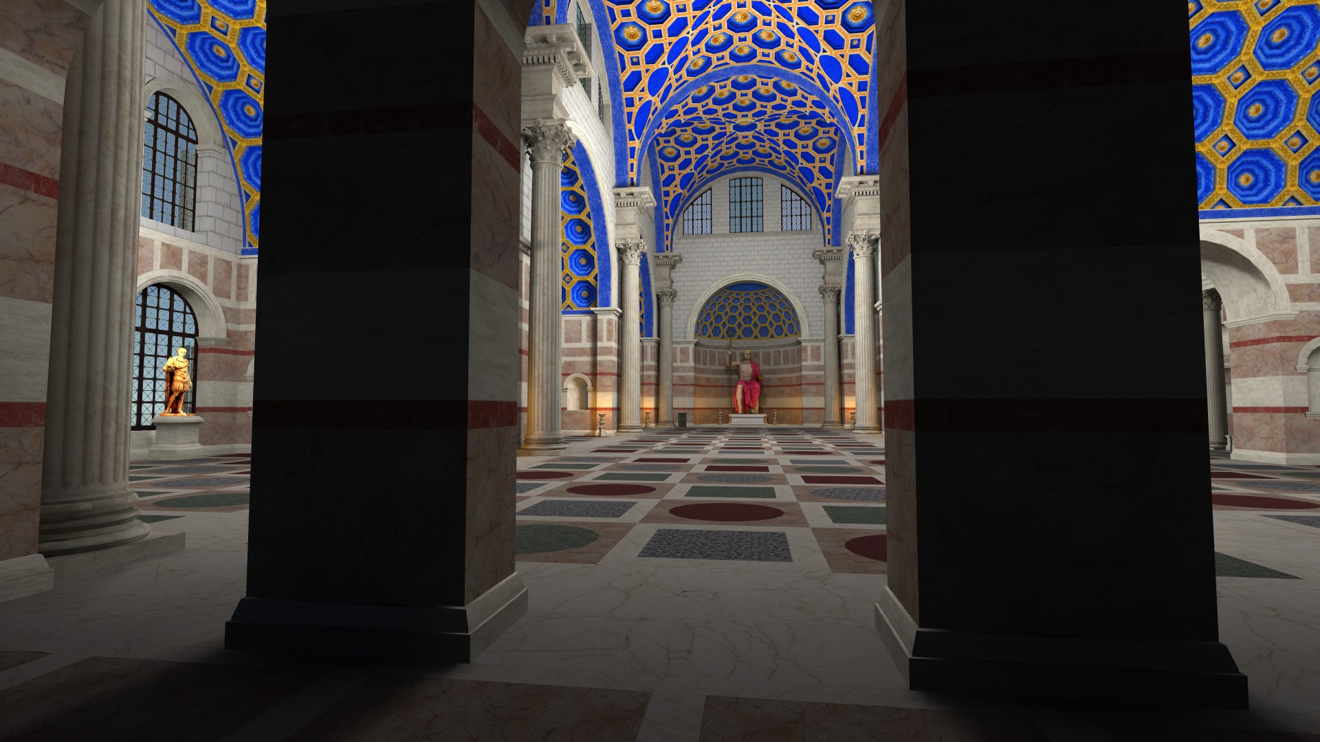 Rome Reborn: The Basilica of Maxentius #0