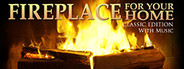 Fireplace For Your Home: Crackling Fireplace with Music
