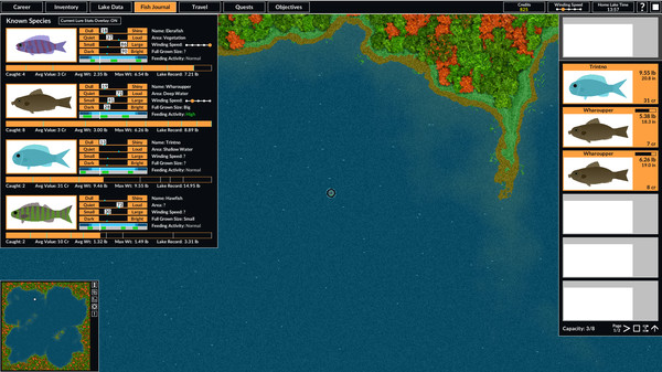 Screenshot of Intergalactic Fishing