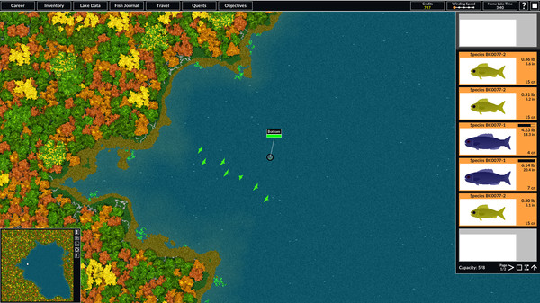 Screenshot of Intergalactic Fishing