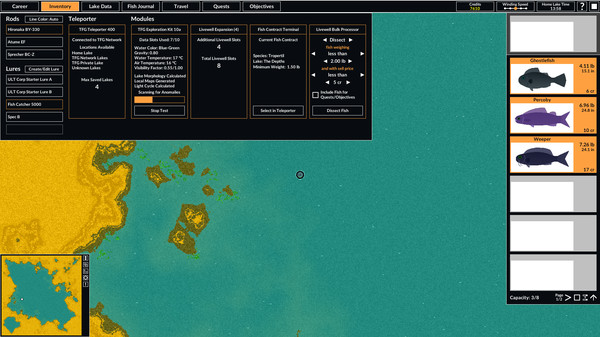 Screenshot of Intergalactic Fishing