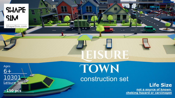 ShapeSim - Leisure Town construction set