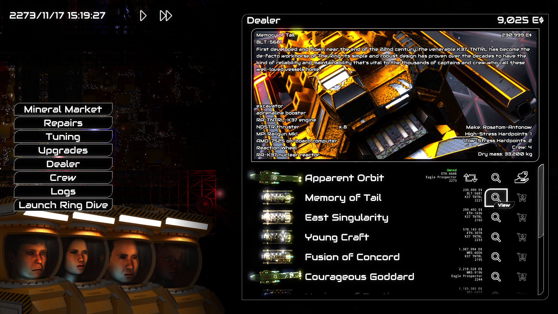 ΔV: Rings of Saturn Demo #4