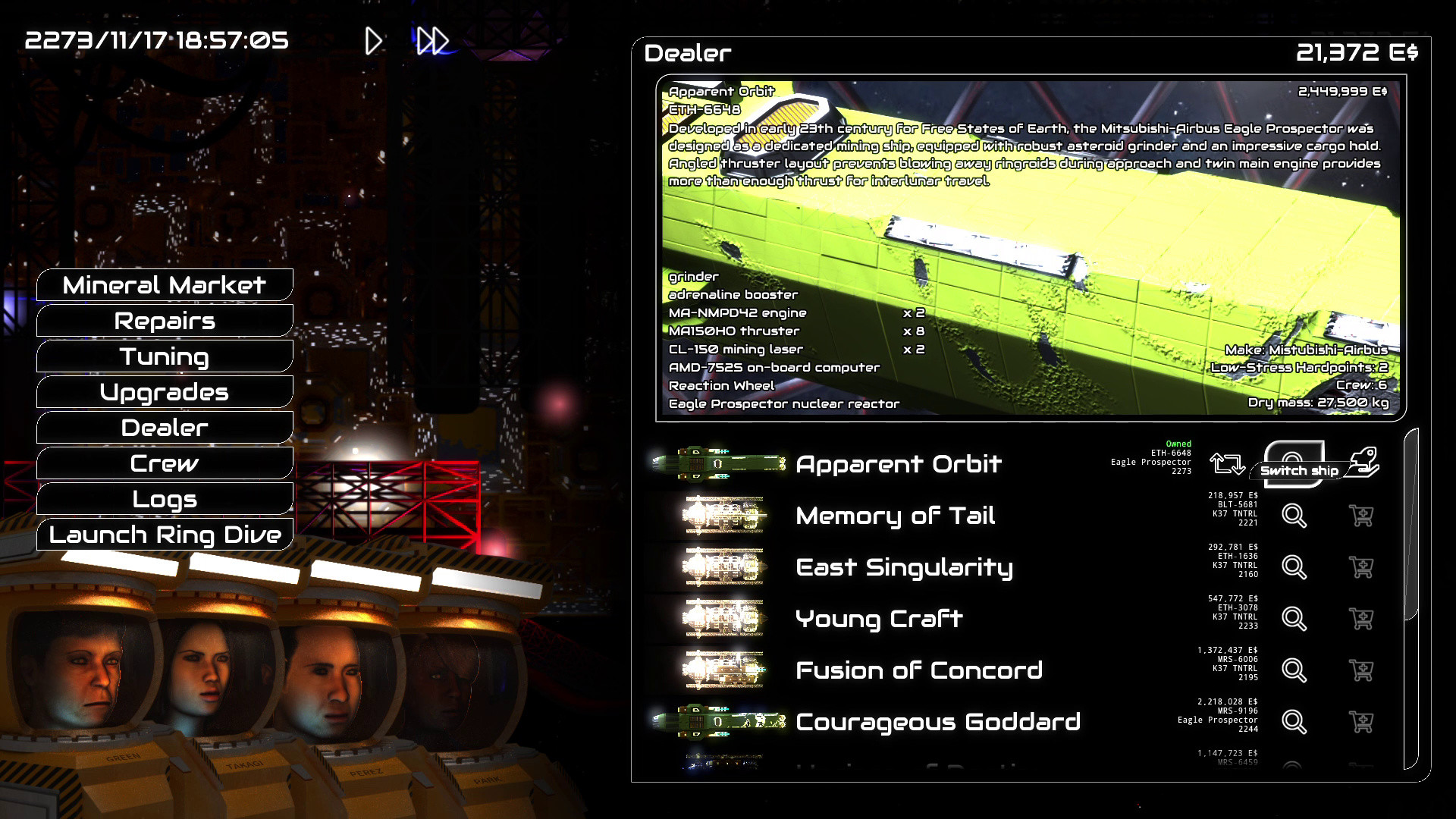 ΔV: Rings of Saturn Demo #6